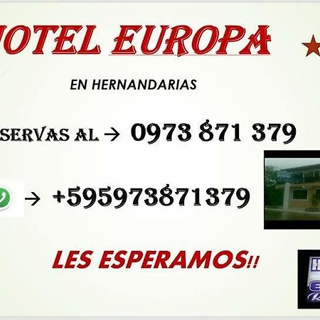 Hotel Europa Hernandarias 외부 사진