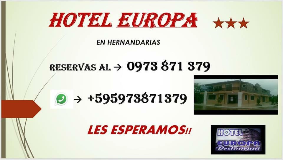 Hotel Europa Hernandarias 외부 사진